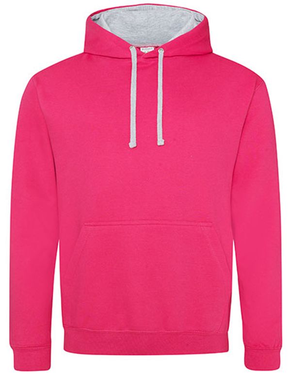 couleur Heather Grey / Hot Pink
