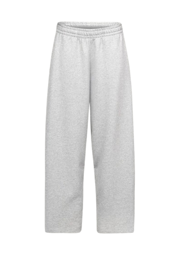 ULTRA HEAVY STRAIGHT-LEG RELAXED SWEATPANTS Light Grey Marl GRAMMA