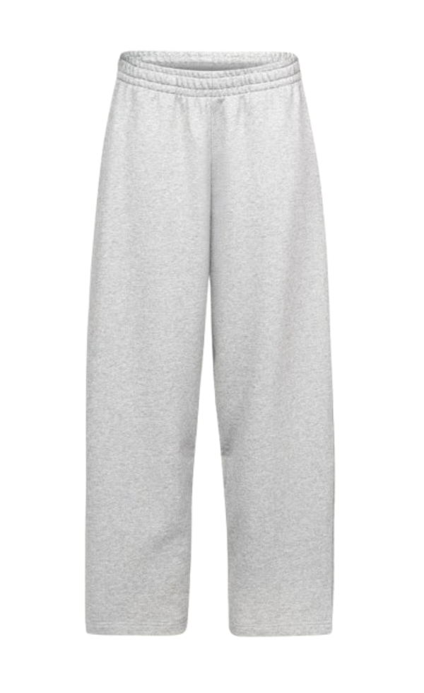 Straight-leg Relaxed Sweatpants Light Grey Marl GRAMMA