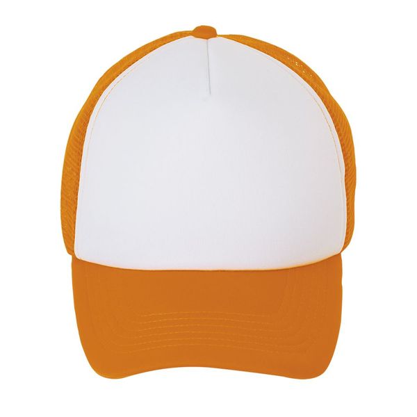 couleur Blanc / Orange fluo
