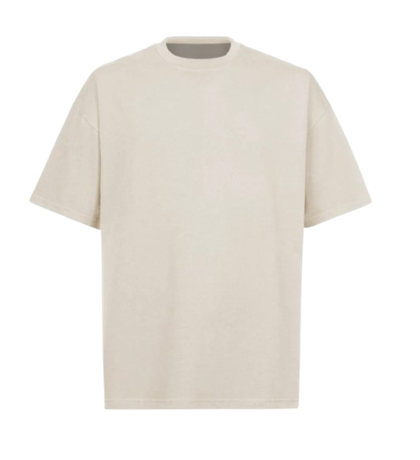 ULTRA LUXURY OVERSIZED TEE SHIRT 240GSM Natural GRAMMA