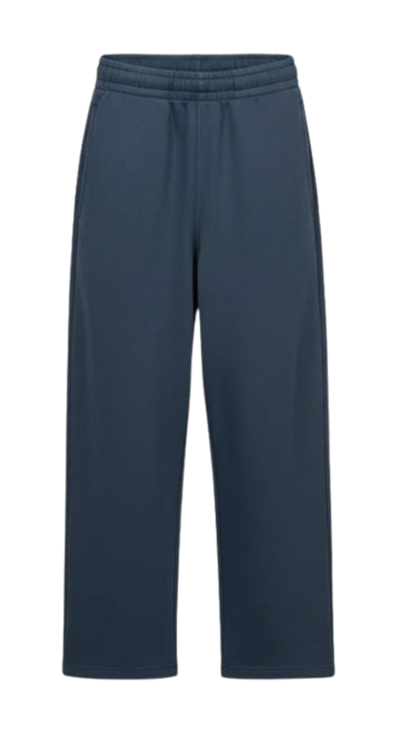 Straight-leg Relaxed Sweatpants Navy Blue GRAMMA