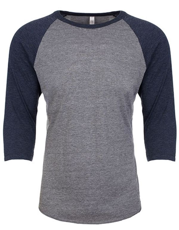 couleur Premium Heather (Tri-Blend) / Vintage Navy (Tri-Blend)