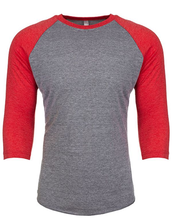 couleur Premium Heather (Tri-Blend) / Vintage Red (Tri-Blend)