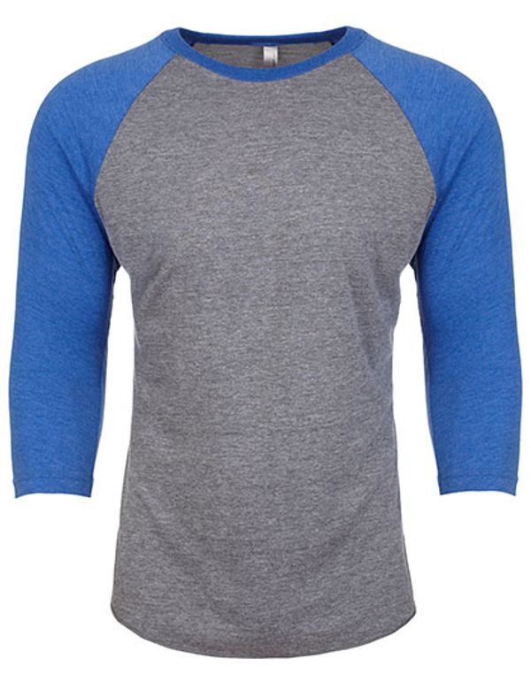 couleur Premium Heather (Tri-Blend) / Vintage Royal (Tri-Blend)