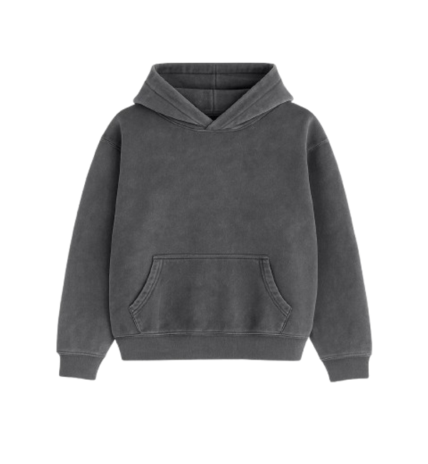 HUDSON HOODIE KID Black Oyster OLTEX