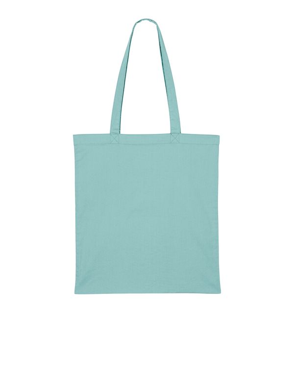 Light Tote Bag 160GSM Teal Monstera Stanley Stella