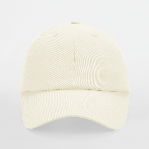 Casquette à profil bas 6 panneaux Beige Beechfield®