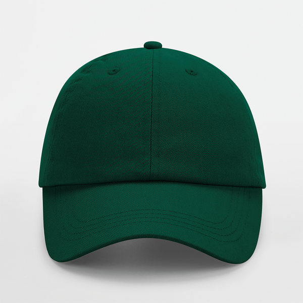 Casquette à profil bas 6 panneaux Bottle Green Beechfield®