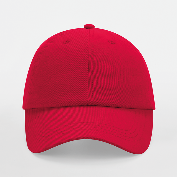 Casquette à profil bas 6 panneaux Classic Red Beechfield®