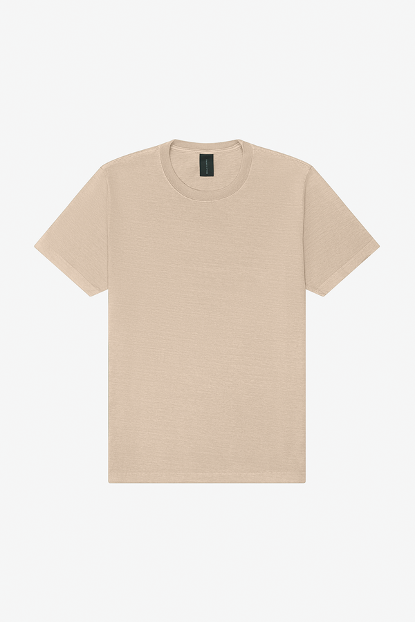 T-shirt délavé épais unisexe Khaki BELLA+CANVAS