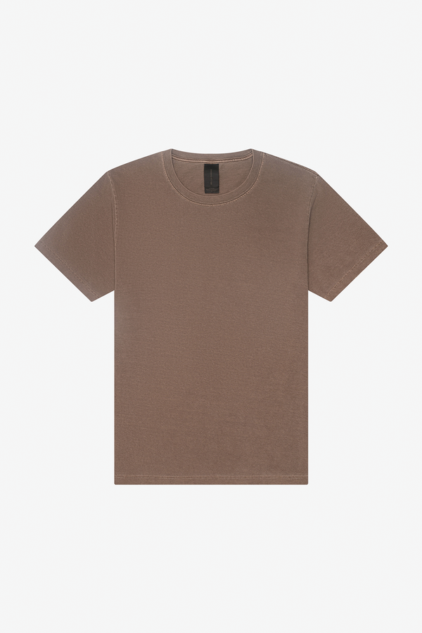 T-shirt délavé épais unisexe Washed cocoa BELLA+CANVAS