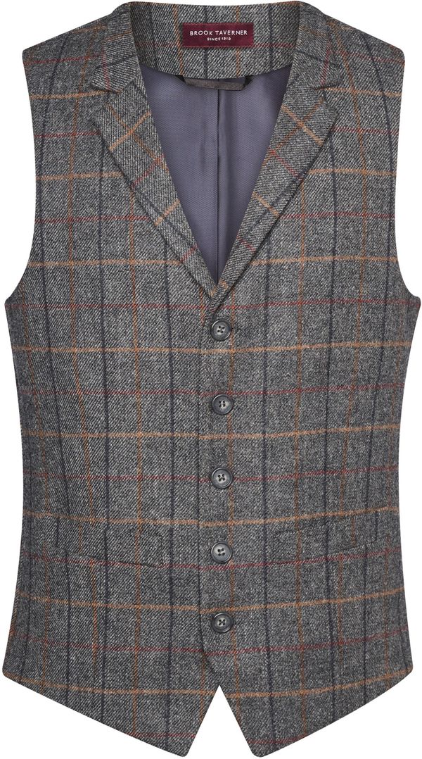 couleur Grey Brown Check