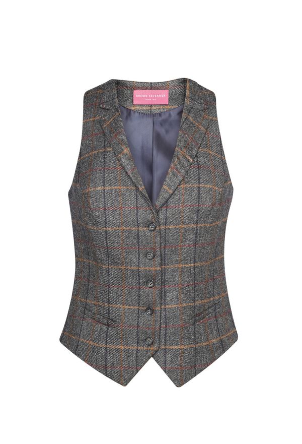 couleur Grey Brown Check