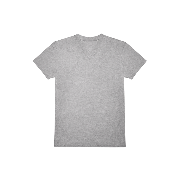 T-shirt col V #150 Sport Grey B&C