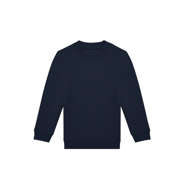 Sweat-shirt C ID.332 Crew enfants Navy B&C