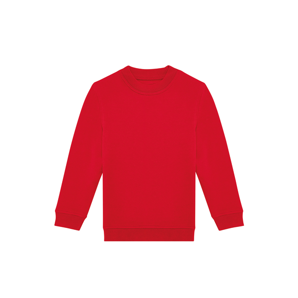 Sweat-shirt C ID.332 Crew enfants Red B&C