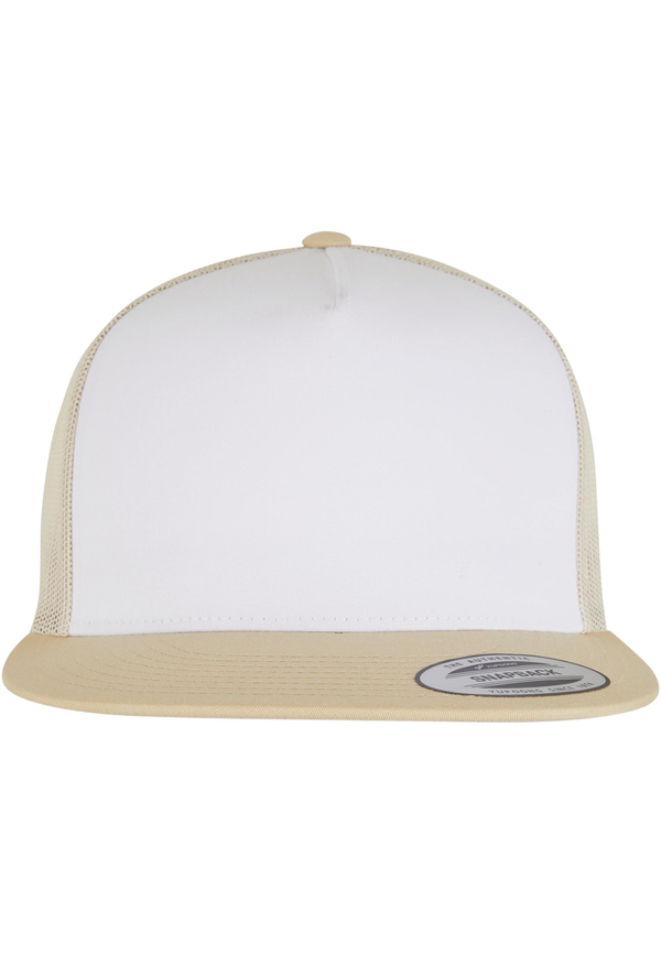 Casquette Classic Trucker GOLD / WHITE / BEIGE FLEXFIT