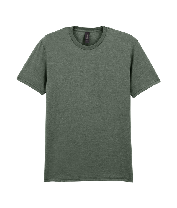 T-SHIRT HOMME COL ROND SOFTSTYLE Heather Military Green Gildan