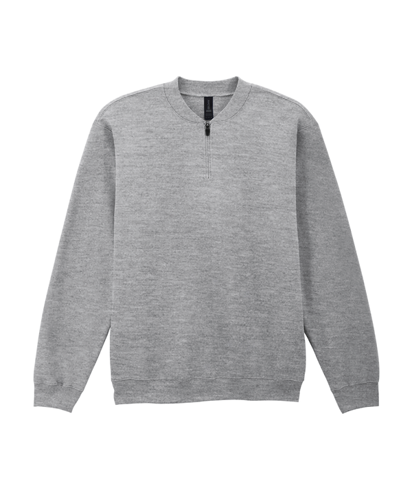 Sweat-shirt en molleton 1/4 zip RS Sport Grey Gildan