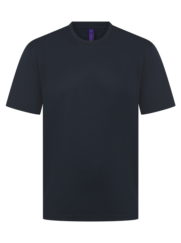 T-shirt Coolplus® unisexe Navy Henbury