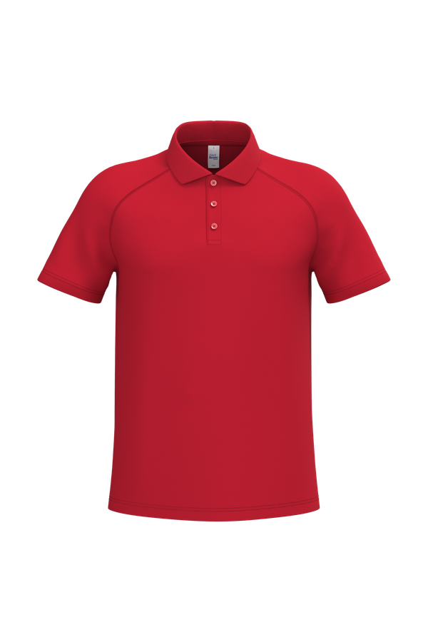 Polo sport homme Ideal Red iDeal Basic Brand