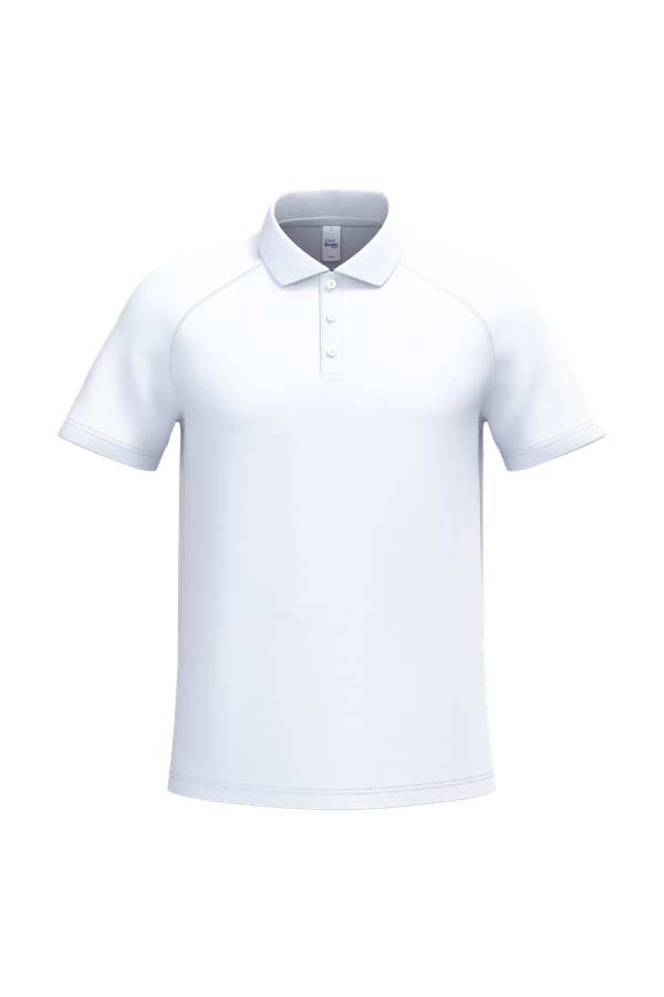 Polo sport homme Ideal White iDeal Basic Brand
