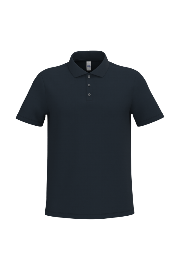 Polo piqué homme Ideal Navy iDeal Basic Brand