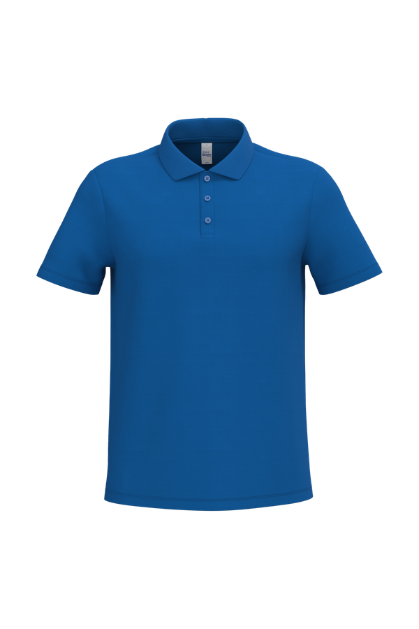 Polo piqué homme Ideal Royal Blue iDeal Basic Brand