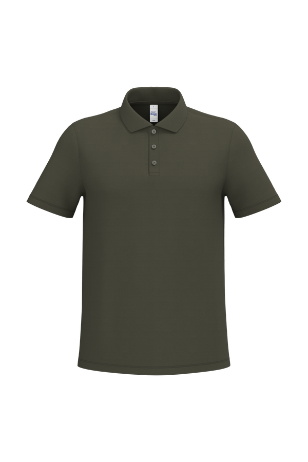 Polo piqué homme Ideal Urban Khaki iDeal Basic Brand