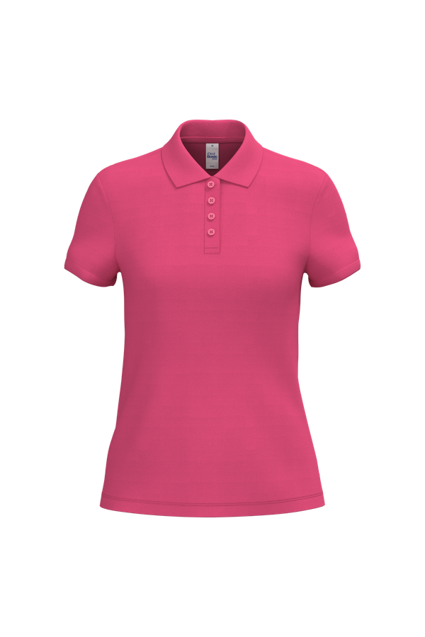 Polo piqué femme Ideal Fuchsia iDeal Basic Brand