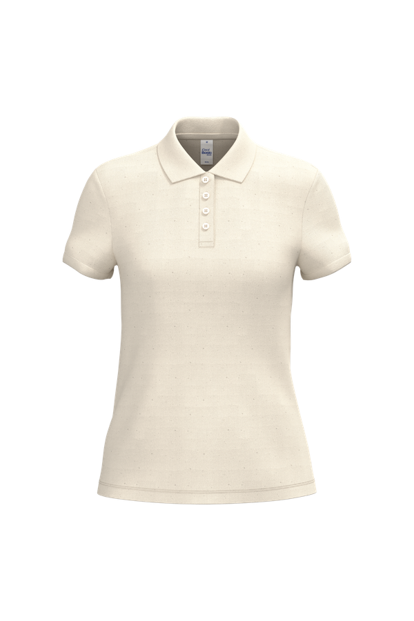 Polo piqué femme Ideal Raw Natural iDeal Basic Brand
