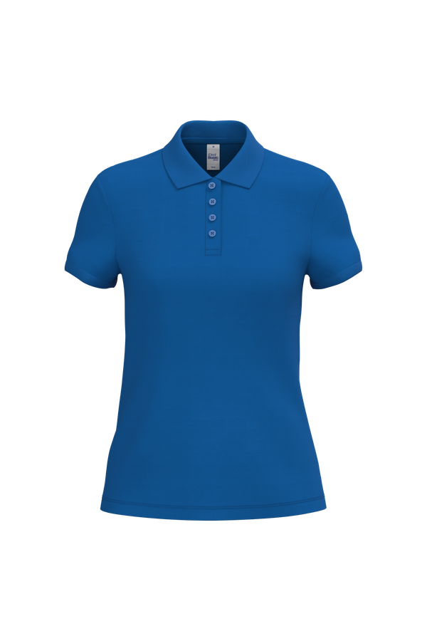Polo piqué femme Ideal Royal Blue iDeal Basic Brand