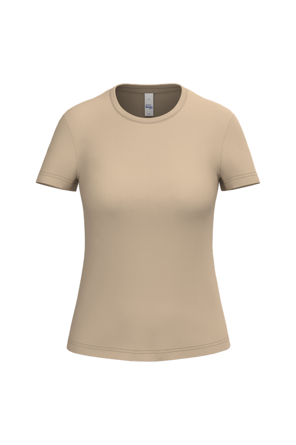 T-shirt femme iDeal150 Ideal Sand iDeal Basic Brand