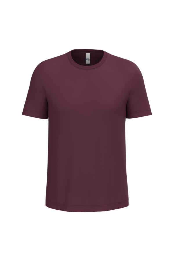 T-shirt homme iDeal190 Ideal Burgundy iDeal Basic Brand
