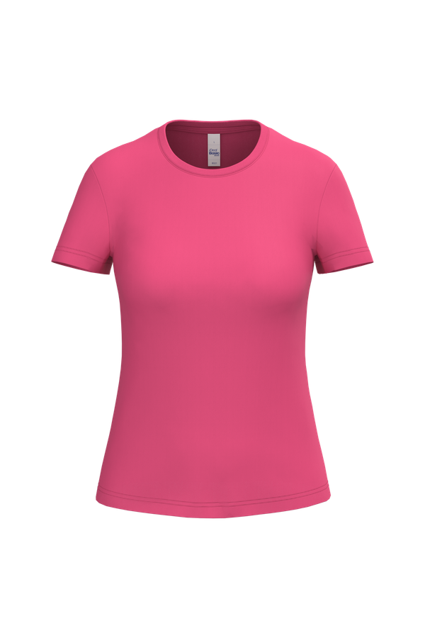 T-shirt femme iDeal190 Ideal Fuchsia iDeal Basic Brand