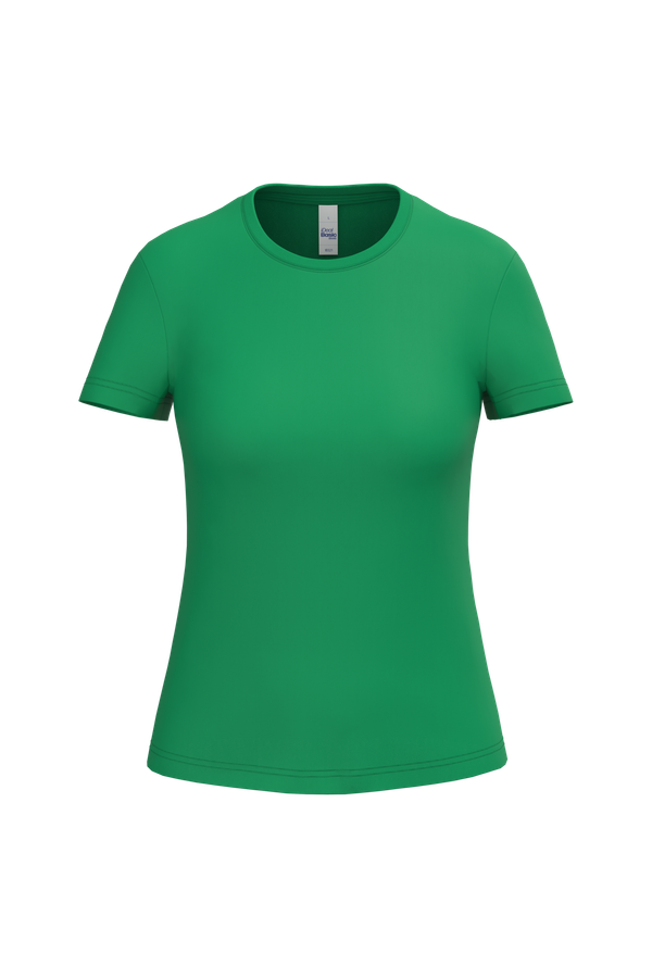 T-shirt femme iDeal190 Ideal Kelly Green iDeal Basic Brand