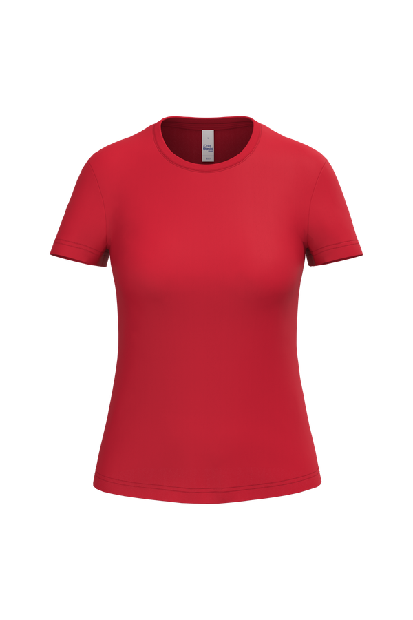 T-shirt femme iDeal190 Ideal Red iDeal Basic Brand
