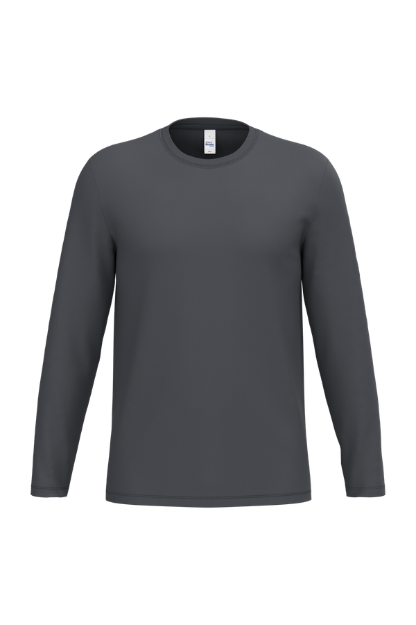 T-shirt LSL unisexe iDeal190 Ideal Dark Grey iDeal Basic Brand