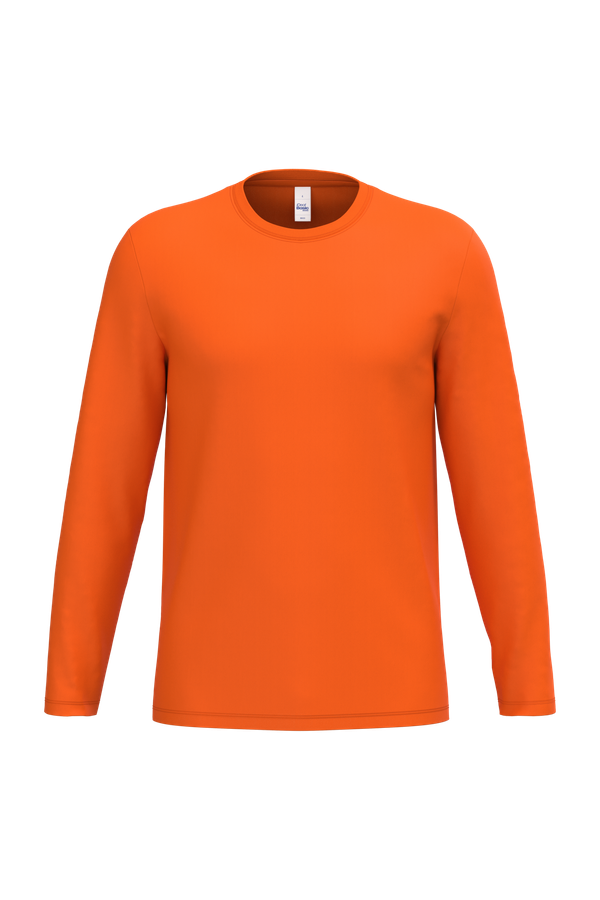 T-shirt LSL unisexe iDeal190 Ideal Orange iDeal Basic Brand