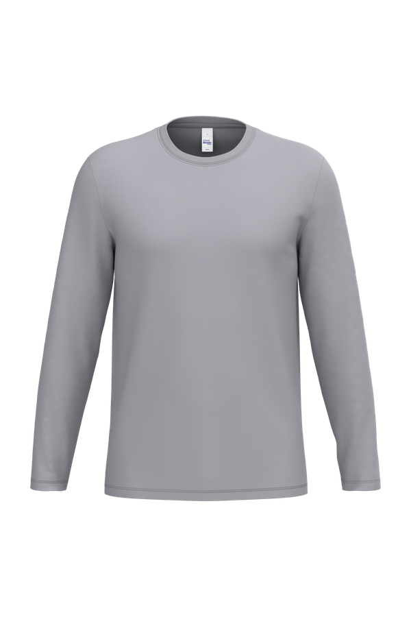 T-shirt LSL unisexe iDeal190 Ideal Oxford Grey iDeal Basic Brand