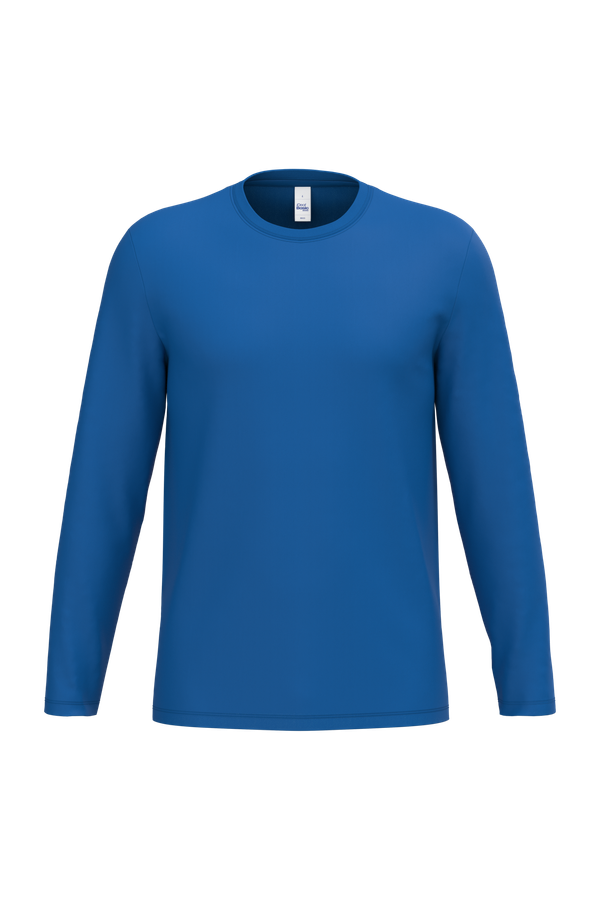 T-shirt LSL unisexe iDeal190 Ideal Royal Blue iDeal Basic Brand