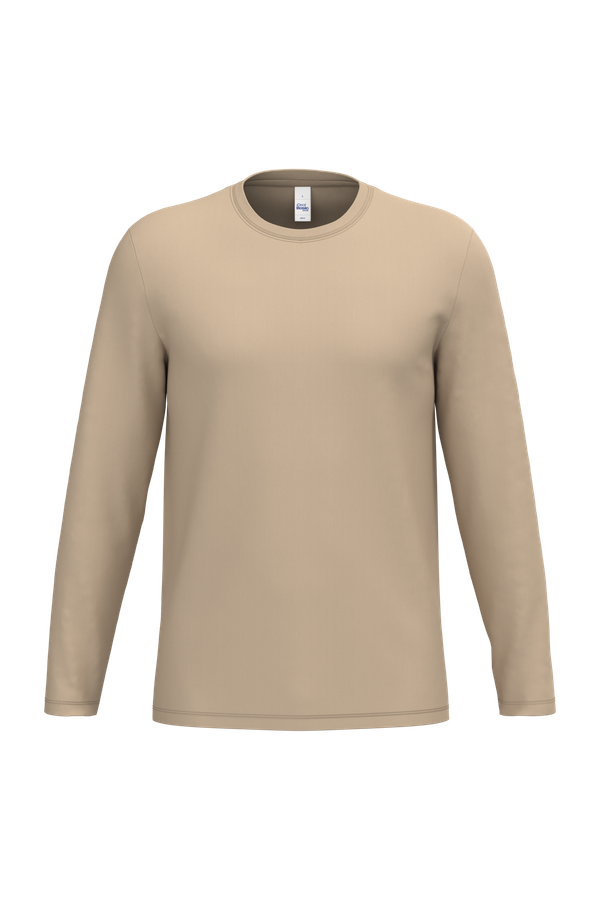 T-shirt LSL unisexe iDeal190 Ideal Sand iDeal Basic Brand