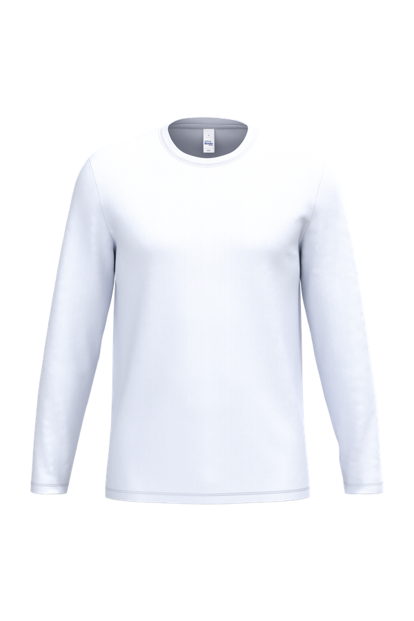T-shirt LSL unisexe iDeal190 Ideal White iDeal Basic Brand