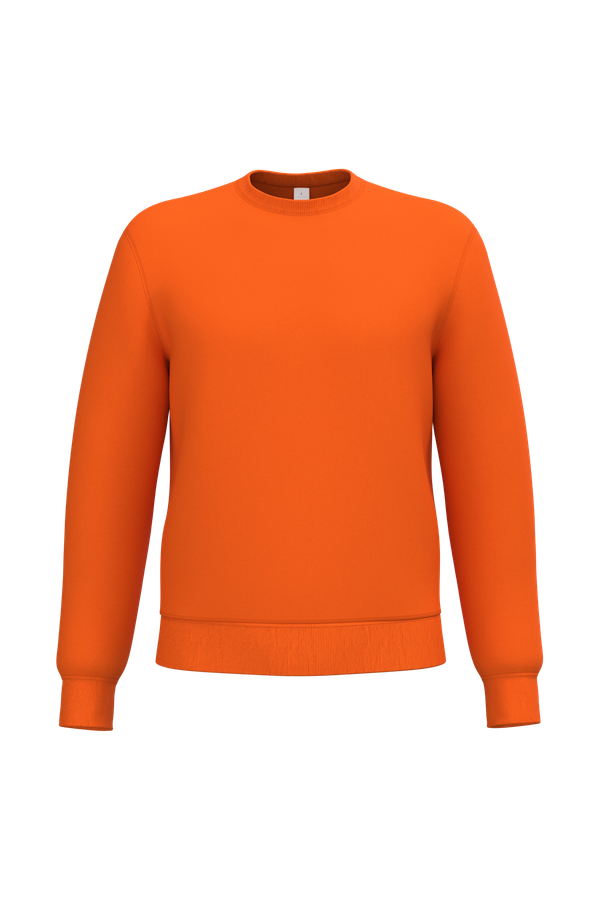Sweat-shirt col rond unisexe Ideal Orange iDeal Basic Brand