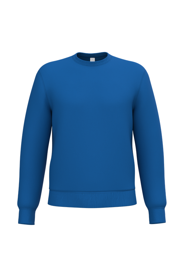 Sweat-shirt col rond unisexe Ideal Royal Blue iDeal Basic Brand