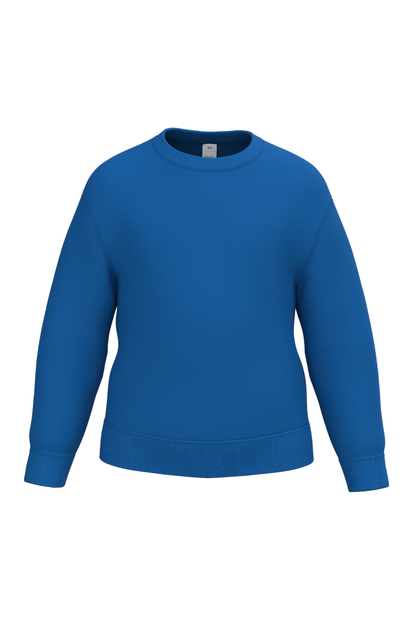 Sweat-shirt col rond enfant Ideal Royal Blue iDeal Basic Brand