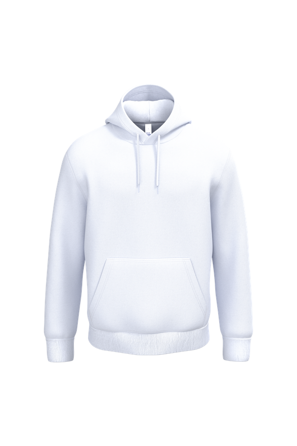Sweat-shirt à capuche unisexe Ideal White iDeal Basic Brand