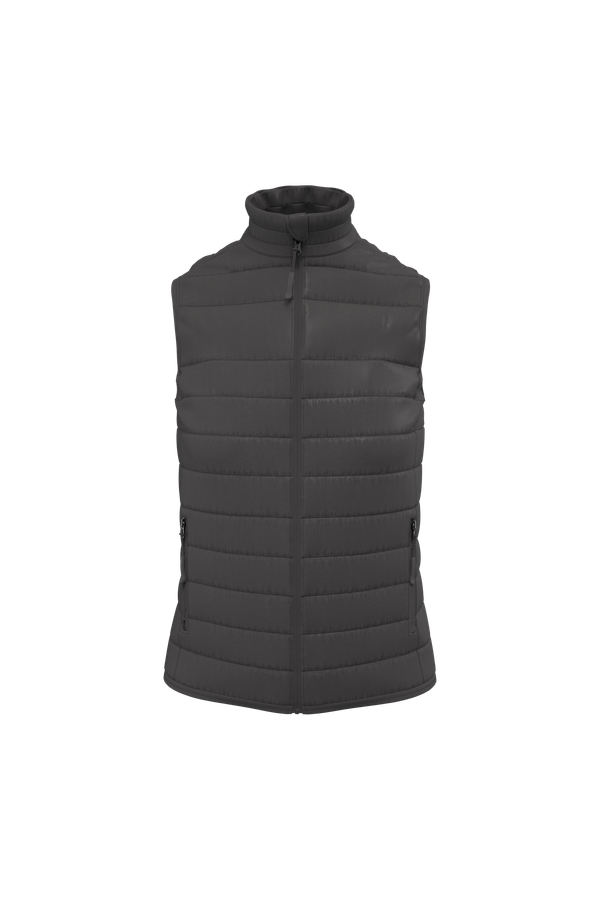 Bodywarmer matelassé femme Dark Grey iDeal Basic Brand