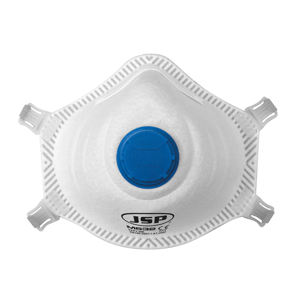 Masque jetable coque FFP3 (M632) - pack de 10 White JSP